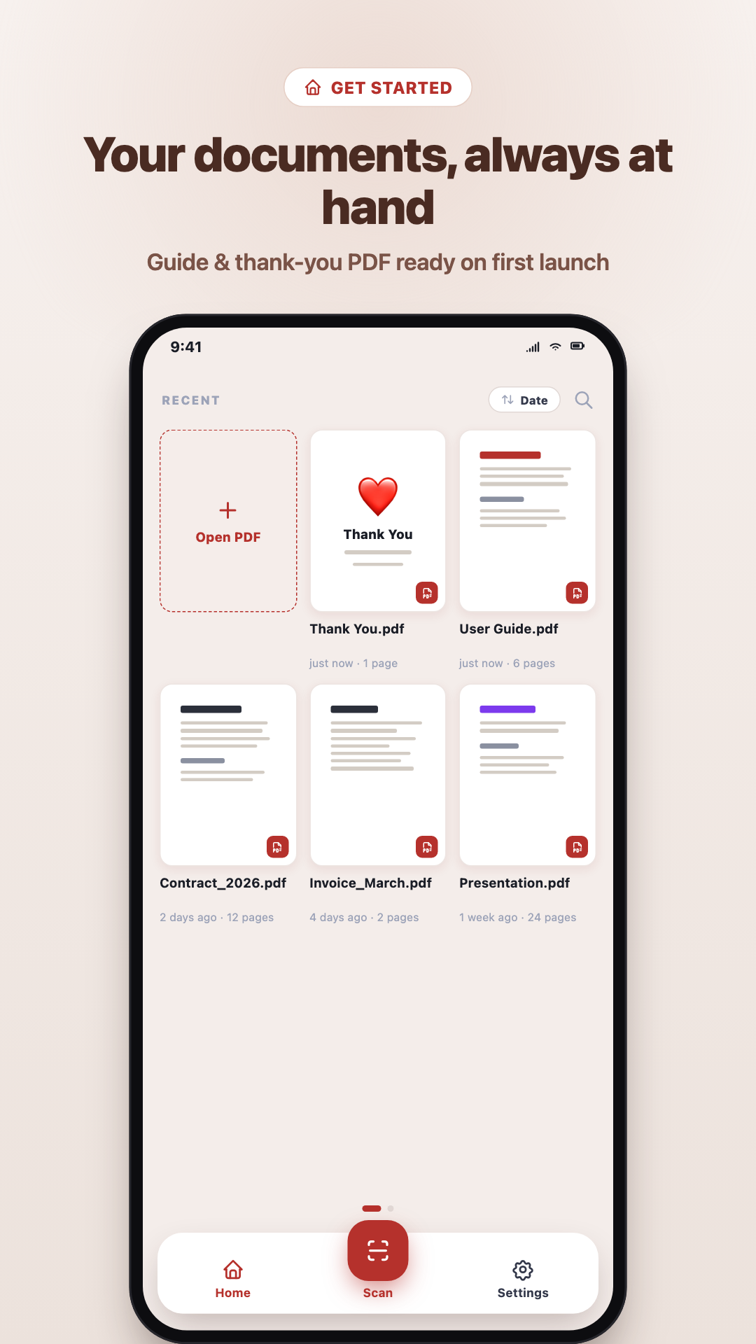 PDF Manager: merge, split, scan, compress, and AI tools in one app